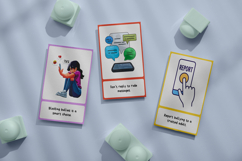 Online Security &amp; Bullying Flash Cards Product Image 6