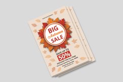 Fall Autumn Sale Flyer. Photoshop and Canva Product Image 3