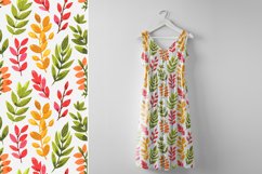 Vibrant Hand-Drawn Leafy Floral Patterns Product Image 5