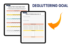 2026 Digital Decluttering &amp; Organizer Journal Product Image 2