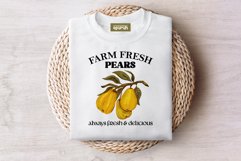 Farm Fresh Market&#039;s Vintage Fruit Tee Sublimation Design 05 Product Image 1