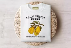 Farm Fresh Market's Vintage Fruit Tee Sublimation Design 05 Product Image 1