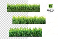 Grass border clipart sublimation PNG Product Image 1