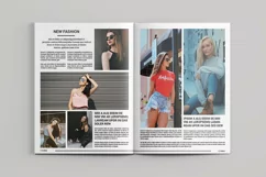 Fashion Lookbook Brochure, Photography Magazine Template Product Image 9
