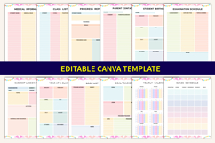 Teacher Planner Canva Product Image 5