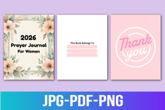 2026 Prayer Journal For Women Product Image 5