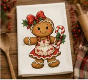 Whimsical Christmas Clipart PNG Reindeer, Polar Bear Sublima Product Image 4
