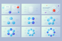Animated Glassmorphism PowerPoint Presentation Template Product Image 5