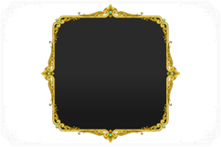 Vector design of a Victorian-style photo frame Product Image 5