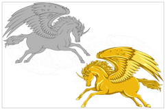 Winged Horse from Greek Mythology Product Image 5