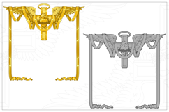 Winged Cross with Sacred Heart Product Image 5