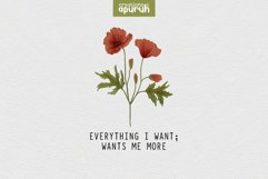 Manifest Quotes with Birth Month Flower Tee 05 Product Image 1