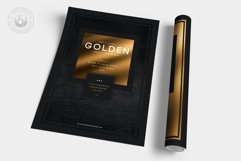 Minimal Black and Gold Flyer Template V1 Product Image 5