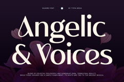 Quadre - Luxury Beauty Elegant Sans Serif Product Image 5