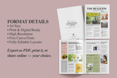 Modern Newsletter Template for Canva Product Image 3