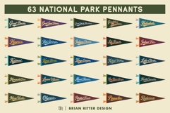 National Park Pennants Product Image 5