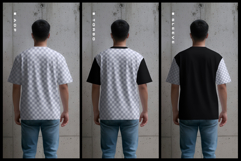 5 Oversized T-Shirt Mockups on Asian Man. Urban Series #1 Product Image 5