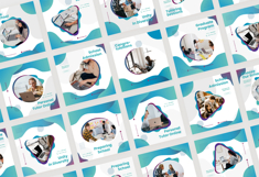 Puzzle School Instagram Post &amp; Story Template Product Image 6