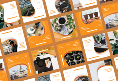 Elegant Company Instagram Post &amp; Story Template Product Image 6