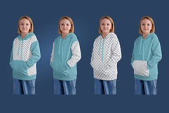 3 Mockups of a Children&#039;s Hoodie. vol.01 Product Image 5