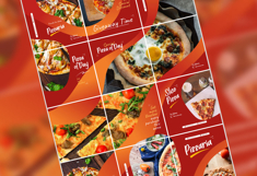 Pizza Puzzle Instagram Template Product Image 6