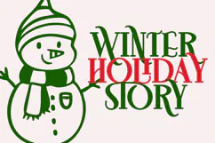 Awesome Christmas - Display Serif Font Product Image 5