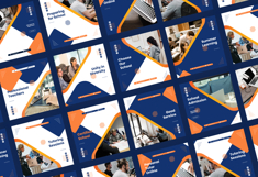 Education Instagram Ads Puzzle Template PSD &amp; AI Product Image 6