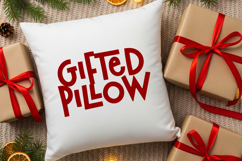 Holiday Snow - Cute Display Ligature Font Product Image 5