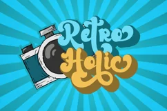 Keystore Mind - Sweet Bold Vintage Retro Font Script Product Image 5