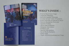 Professional Business Conference Program Book Template Product Image 5