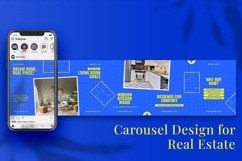 Real Estate Instagram Carousel &amp; Canva Template Product Image 3