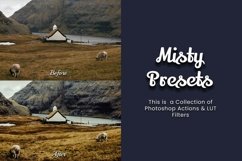 Captivating nature photo transformed using Misty Photoshop actions, showcasing the beauty of Arctic surroundings.