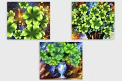 Shamrock 20oz Skinny Tumblers sublimation wraps Product Image 5