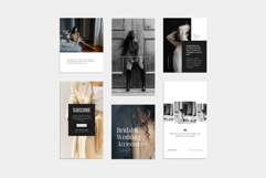 Minimal, Editorial Instagram Social Media Canva Templates Product Image 5