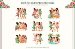 Bachelorette Clipart Palm Beach Product Image 5