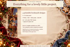 Festive Sleepover Printable Bookmarks Product Image 5