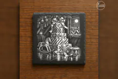 The Midnight Gift Stack Classic Christmas Laser Engraving PN Product Image 1