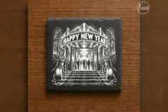 The New Year Marquee New Year Celebration Laser Engraving PN Product Image 6