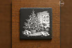 The Whitewood Christmas Fir Christmas Laser Engraving PNG Product Image 6