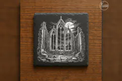 The Midnight Lancets Gothic Halloween Laser Engraving PNG Product Image 6