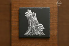The Stump Lanterns Woodland Laser Engraving PNG Product Image 5