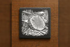 The Winterwood Chronicle Laser Engraving PNG Product Image 6
