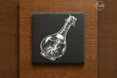 The Rootglass Elixir Witchcraft Laser Engraving PNG Product Image 6