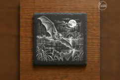 The Blackwater Skimmer Gothic Animal Laser Engraving PNG Product Image 6
