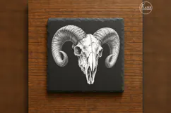 The Horned Reliquary Anatomy Laser Engraving PNG Product Image 6