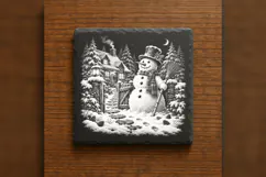 The Classic Christmas Gatekeeper Laser Engraving PNG Product Image 6
