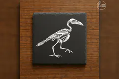 The Hollow Corvid Anatomy Laser Engraving PNG Product Image 6