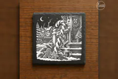 The Candy Cane Crossing Classic Christmas Laser Engraving PN Product Image 6