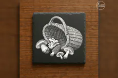 The Forager's Measure Woodland Laser Engraving PNG Product Image 5