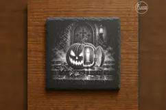 The Inner Flame Pumpkin Halloween Laser Engraving PNG Product Image 6